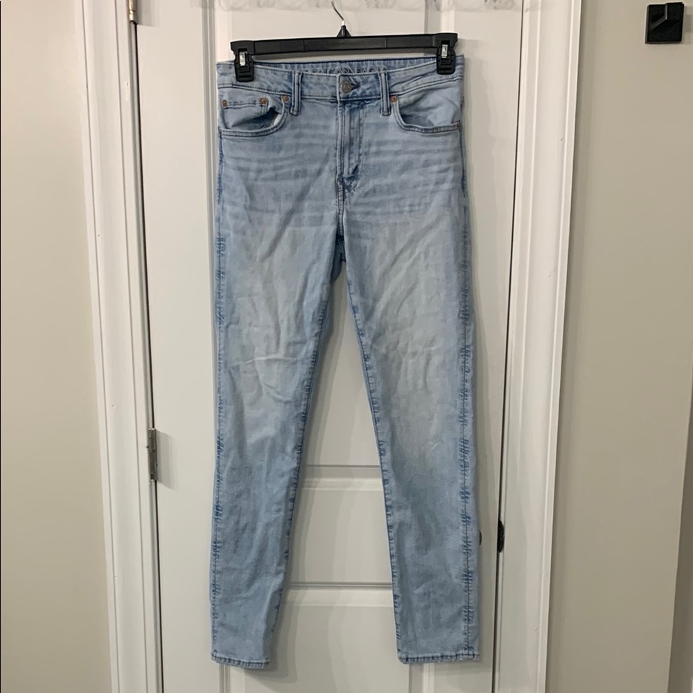 American Eagle Outfitters Blue Skinny Jeans